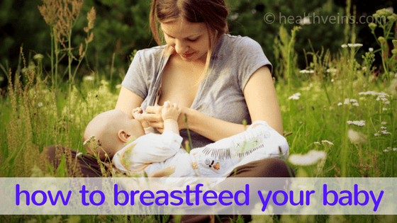 how to breastfeed baby properly