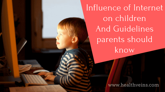 Influence of internet on children
